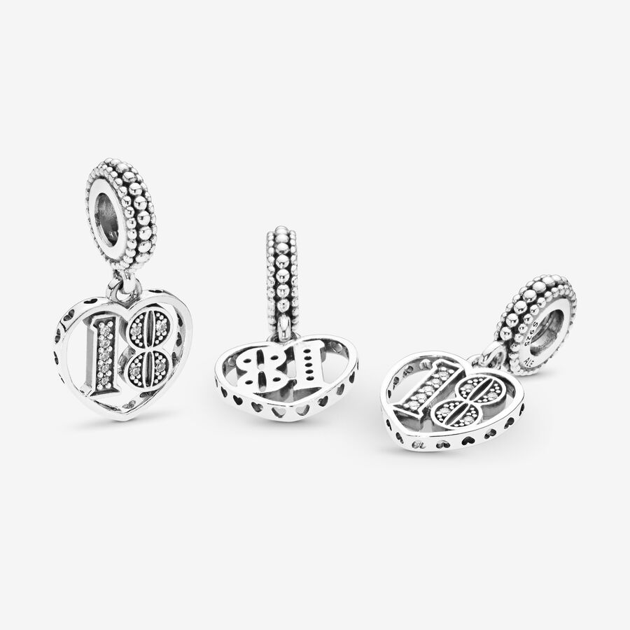 Pandora 18th Celebration Dingla Silver | 478OUSQLB