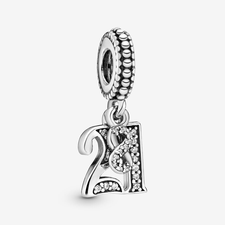 Pandora 21st Celebration Dingla Silver | 394MQTAYW