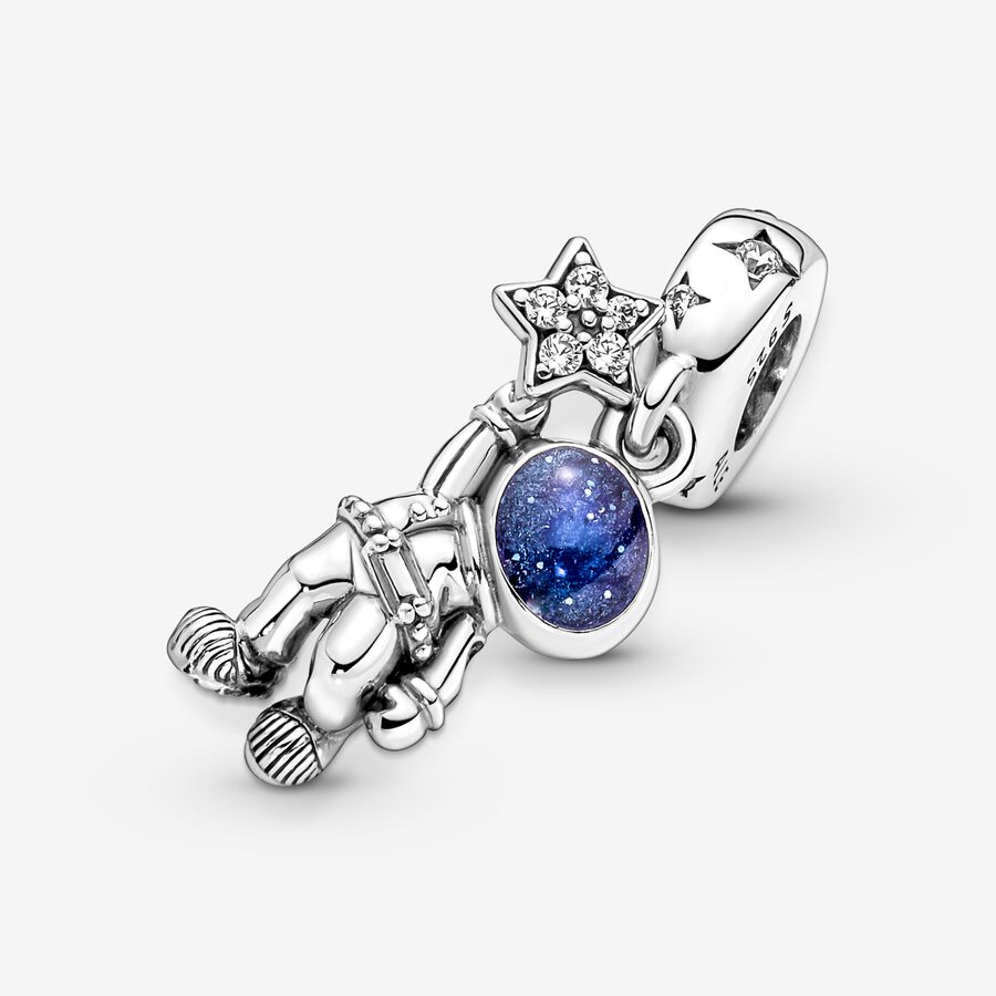 Pandora Astronaut In The Galaxy Dingla Silver | 054WNVTJC