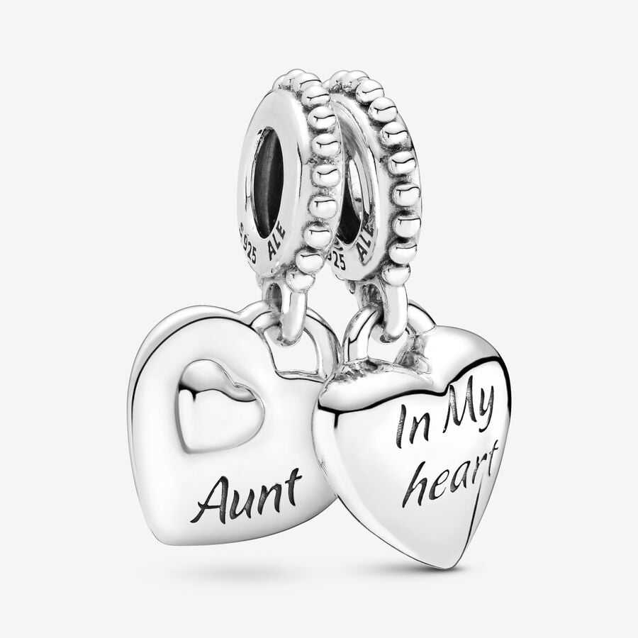 Pandora Aunt & Niece Split Dingla Silver | 056PLUQOR