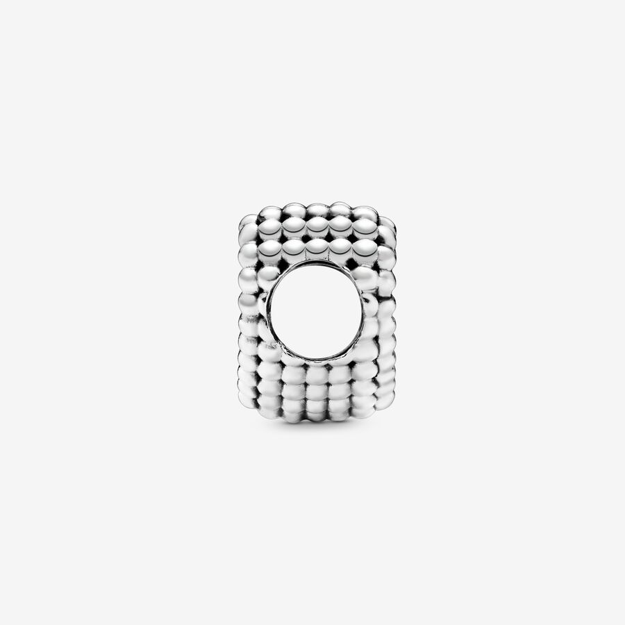 Pandora Beaded Open Berlocker Silver | 728YPMGQE