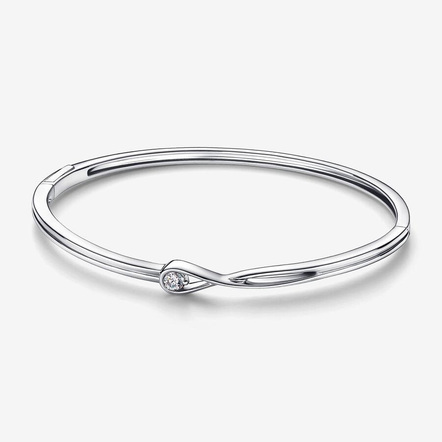 Pandora Brilliance 0.15 ct tw Armband Silver | 597IFLPCJ