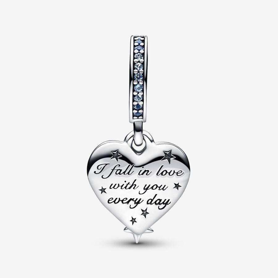 Pandora Celestial Shooting Star Double Dingla Silver | 672HWURDO