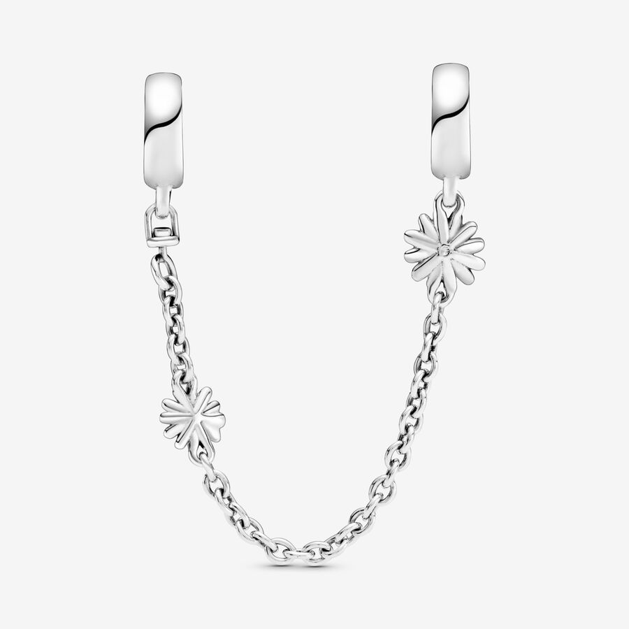 Pandora Daisy Flower Safety Silver | 370EYHGSQ