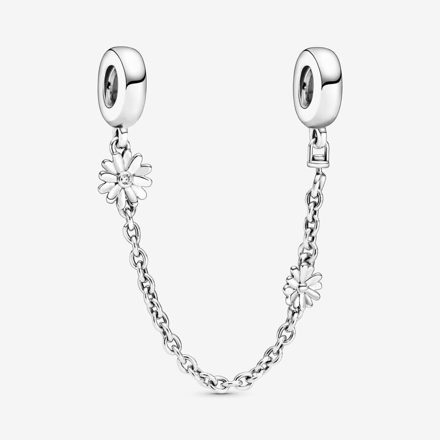 Pandora Daisy Flower Safety Silver | 370EYHGSQ