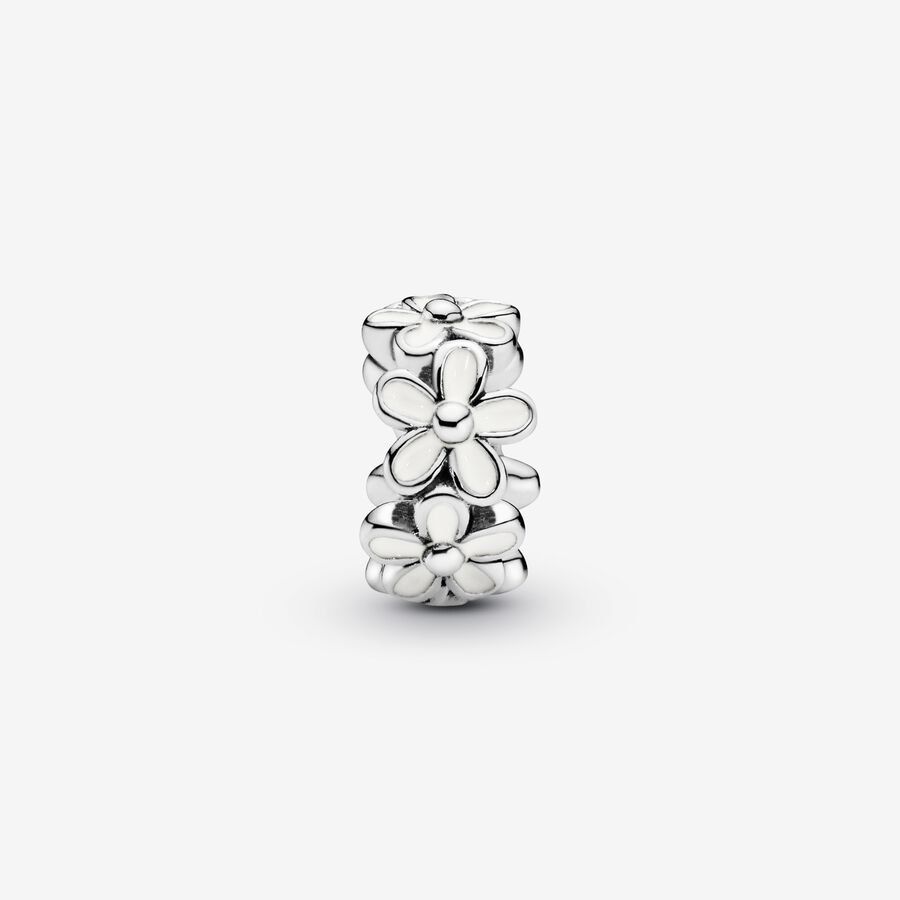 Pandora Daisy Flower Spacer Silver | 467QITBKR