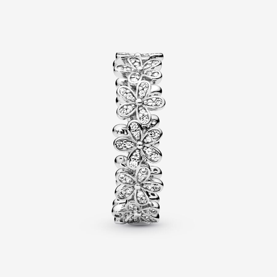 Pandora Dazzling Daisy Meadow with Clear CZ Band Silver | 485LOIDJF