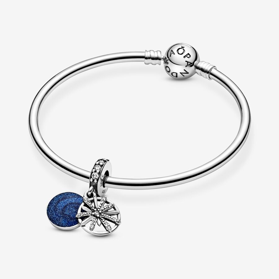 Pandora Dazzling Wishes Fireworks Dingla Silver | 183XWQMNA