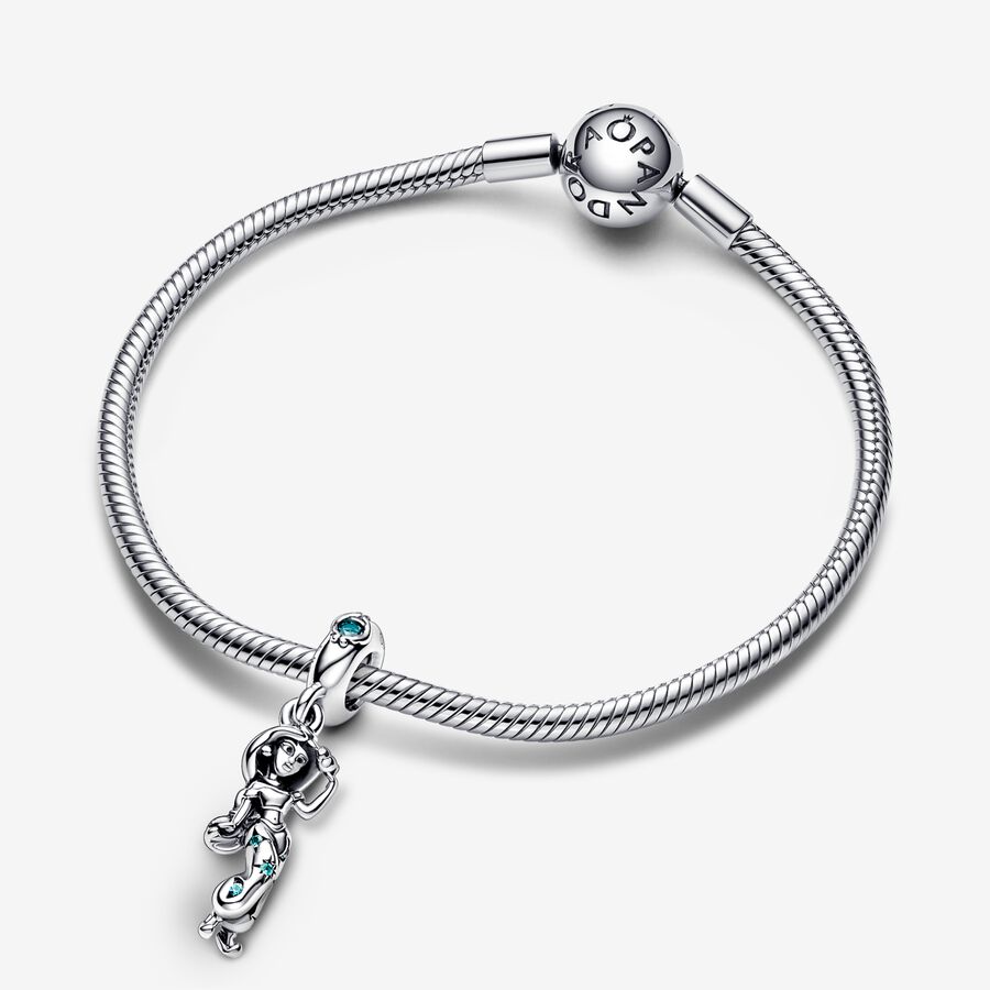 Pandora Disney Aladdin Princess Jasmine Dingla Silver | 139LFJHQD