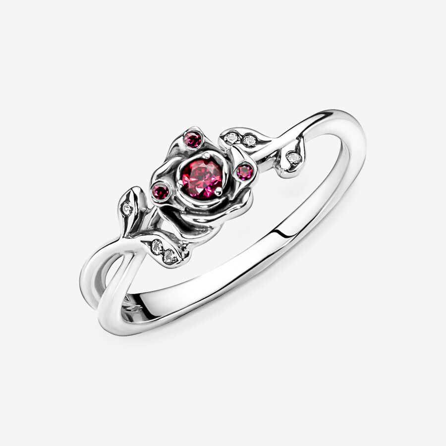 Pandora Disney Beauty the Beast Pinky Silver | 025CMRVNE