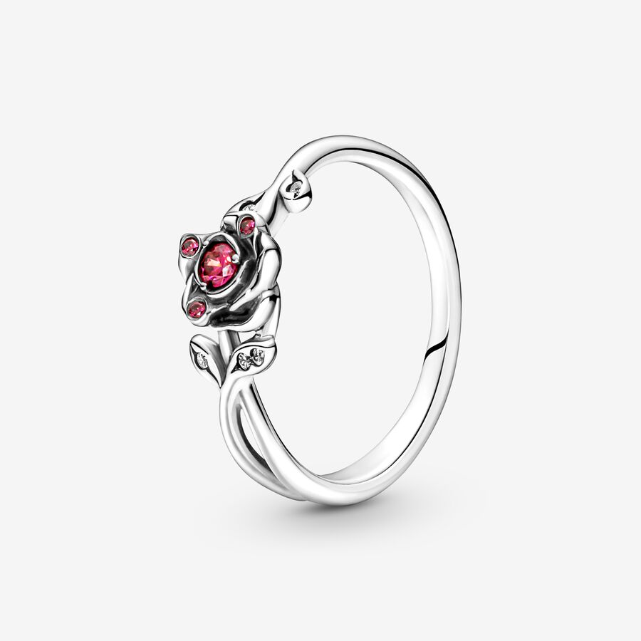 Pandora Disney Beauty the Beast Pinky Silver | 025CMRVNE