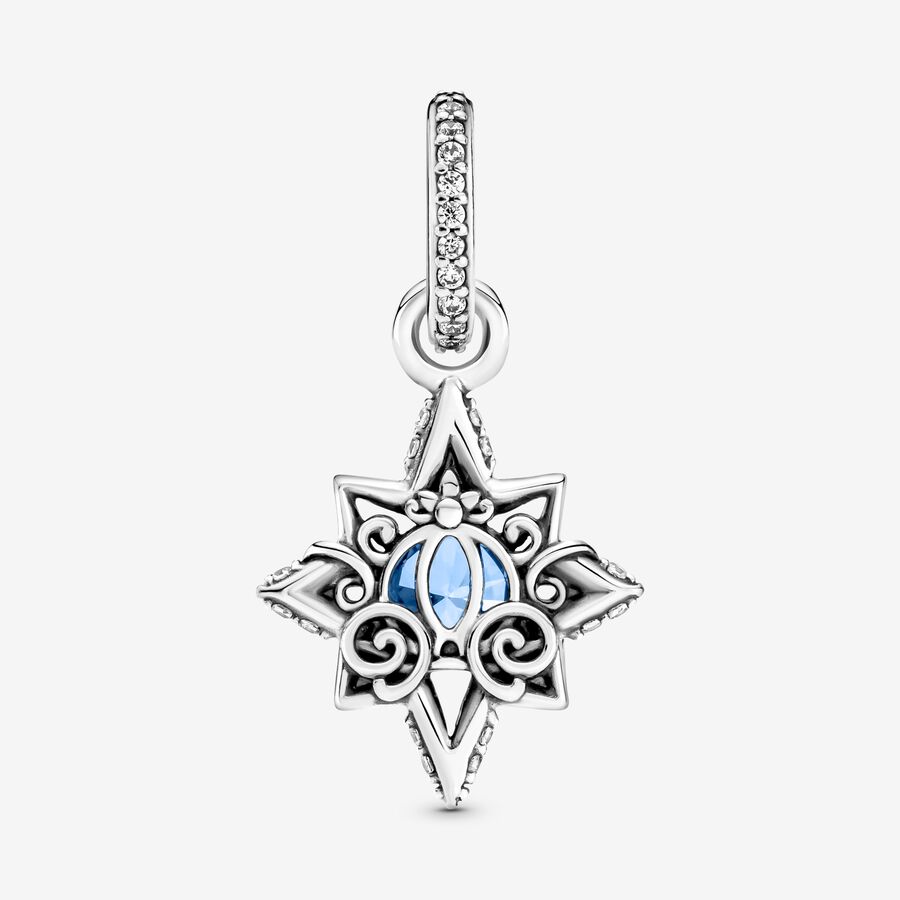 Pandora Disney Cinderella Blue Star Hängen Silver | 049OSZIWC