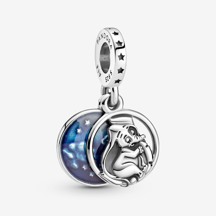 Pandora Disney Dumbo Sweet Dreams Dingla Silver | 670VIUDLQ