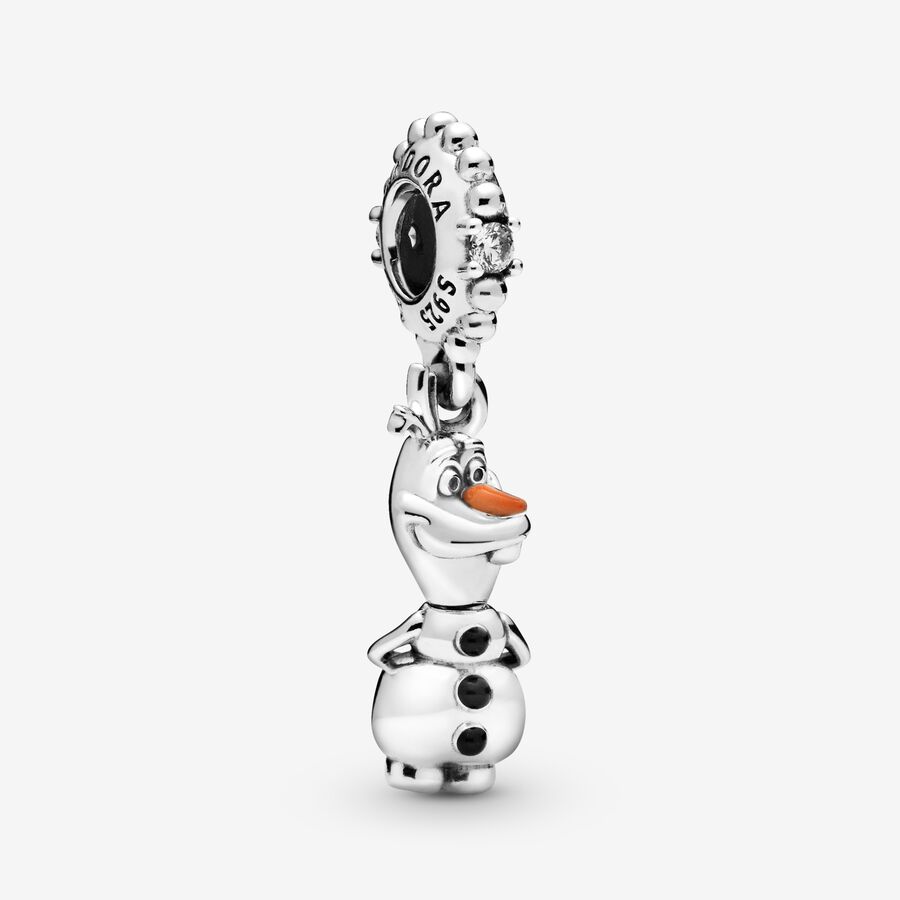 Pandora Disney Frozen Olaf Dingla Silver | 295QEYFIM