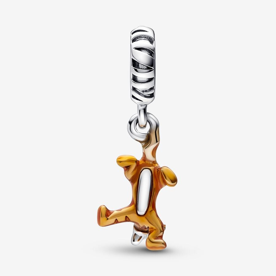 Pandora Disney Winnie the Pooh Tigger Dingla Silver | 127IZHSEM