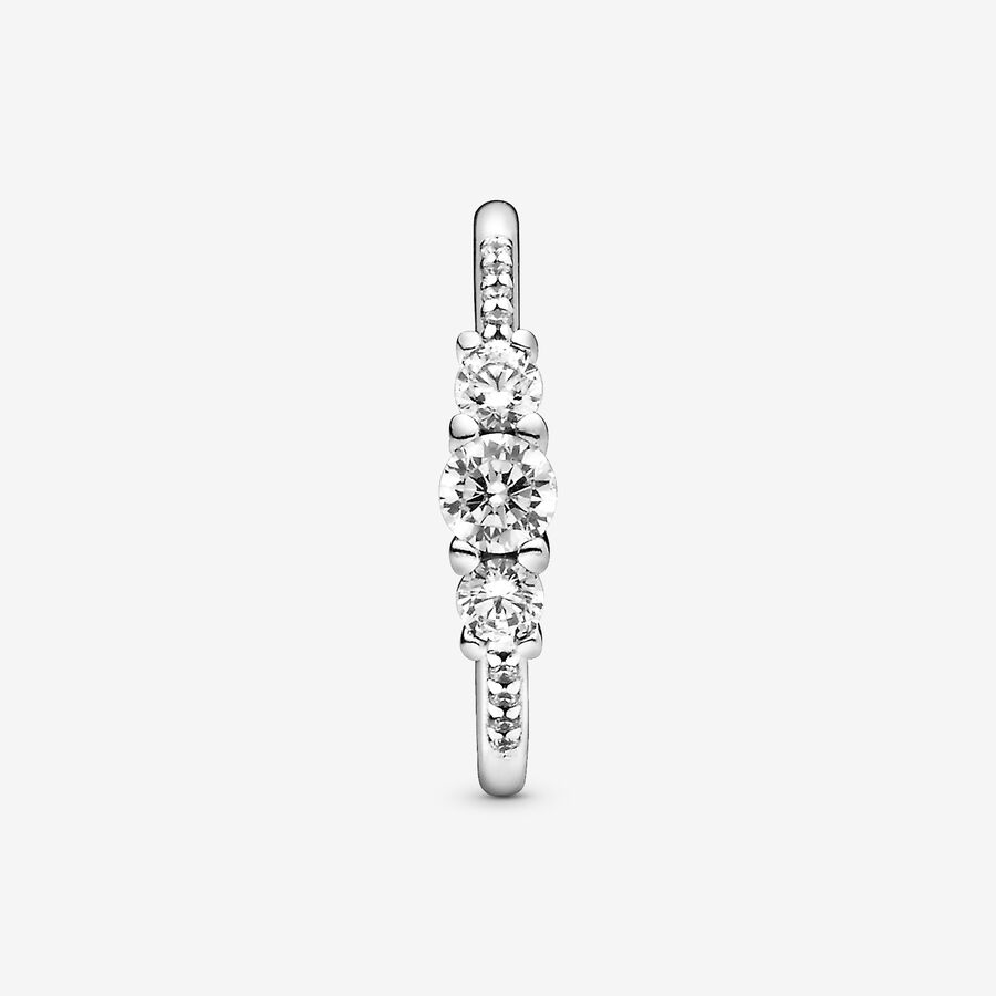 Pandora Fairytale Sparkle with Clear CZ Hjärta Silver | 703PWCTSZ