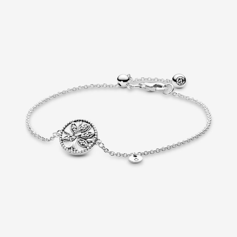 Pandora Family Tree Kedja Silver | 158VGBHJN