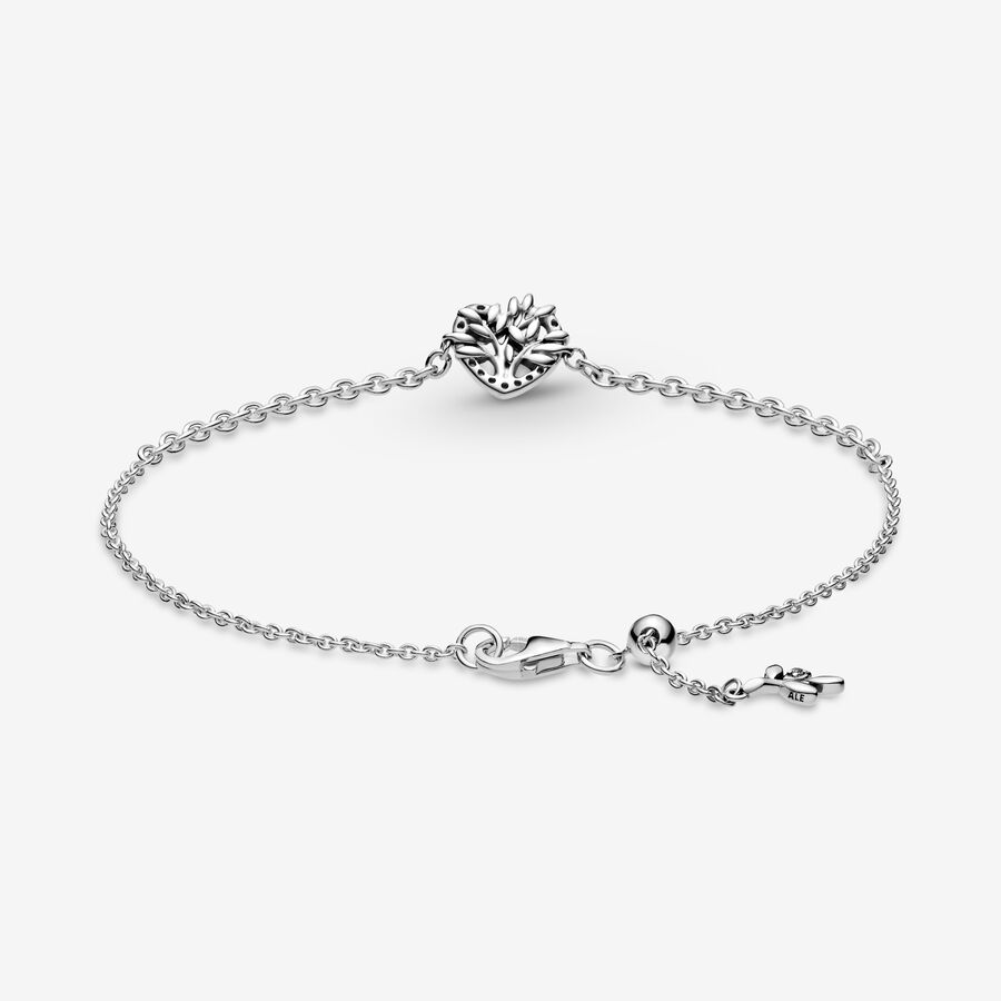 Pandora Family Tree Non-Charms Silver | 082HEUMNS