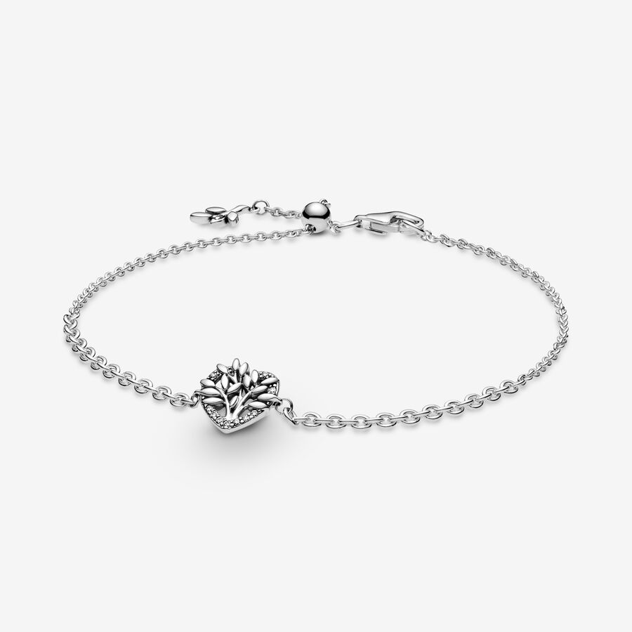 Pandora Family Tree Non-Charms Silver | 082HEUMNS