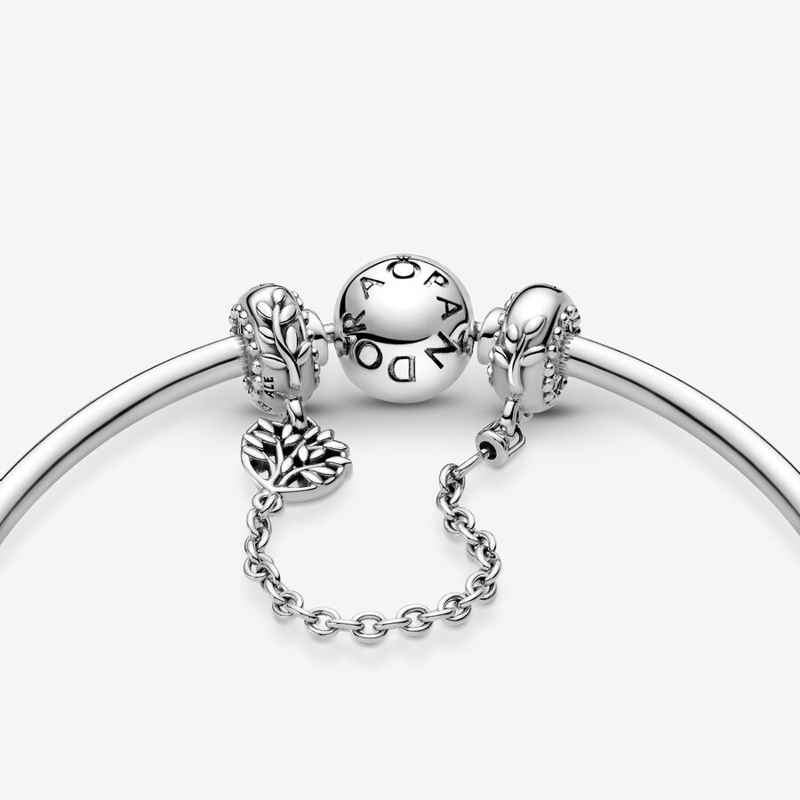 Pandora Family Tree Safety Silver | 203TECYLQ