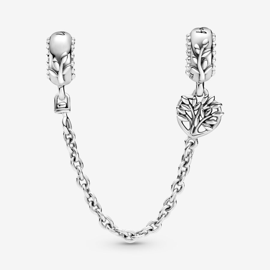 Pandora Family Tree Safety Silver | 203TECYLQ