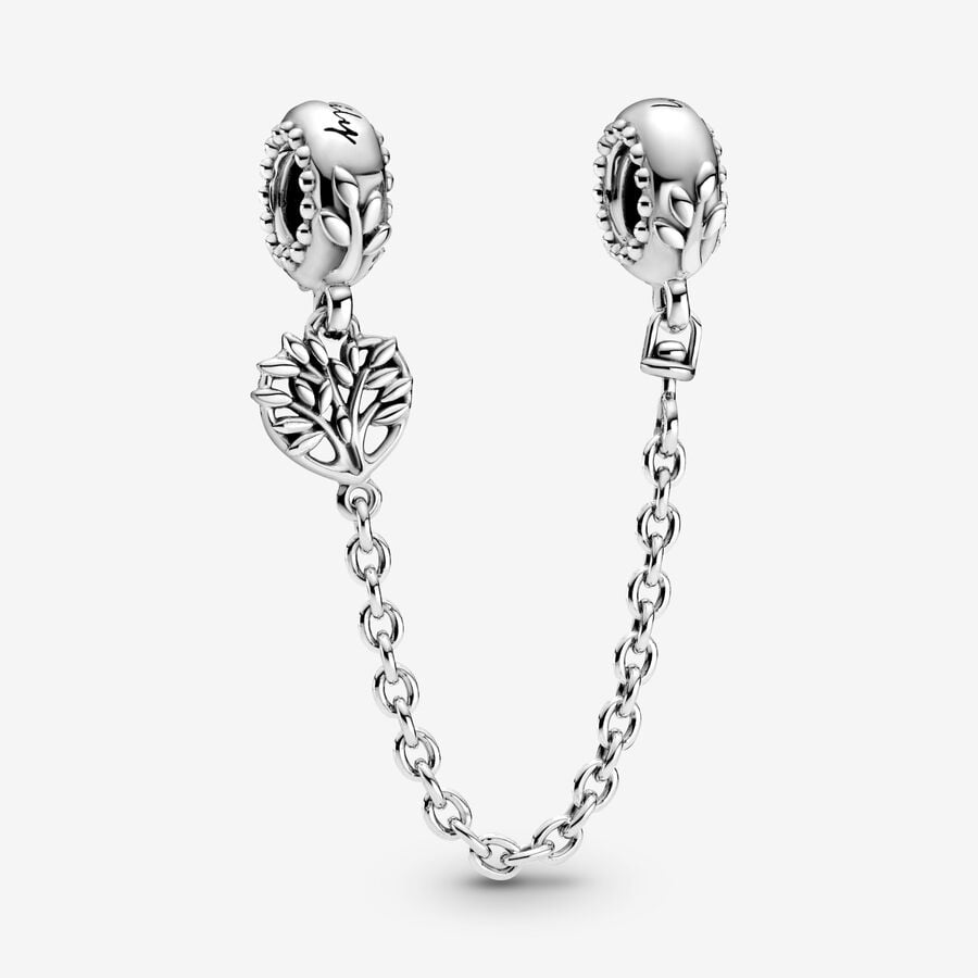 Pandora Family Tree Safety Silver | 203TECYLQ