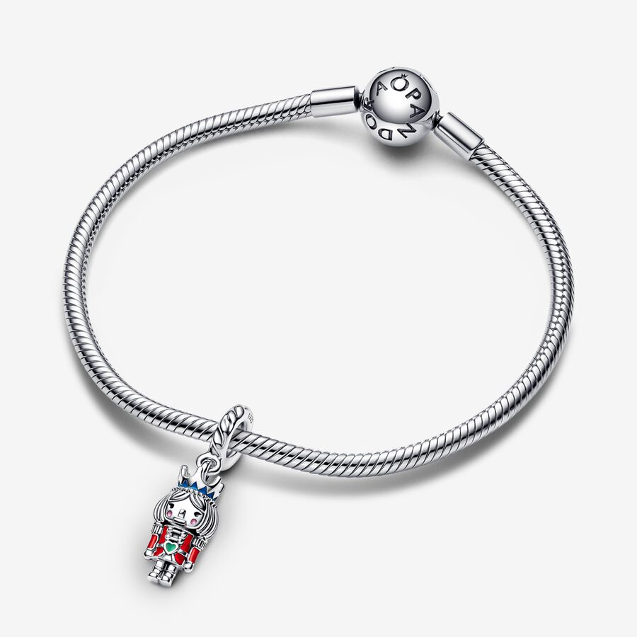 Pandora Festive Nutcracker 2022 Berlocker Silver | 096KYQRIM