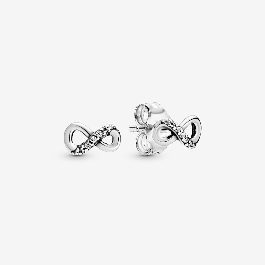 Pandora Forever Friends Halsband & Örhängen Set Silver | 568HNRLST