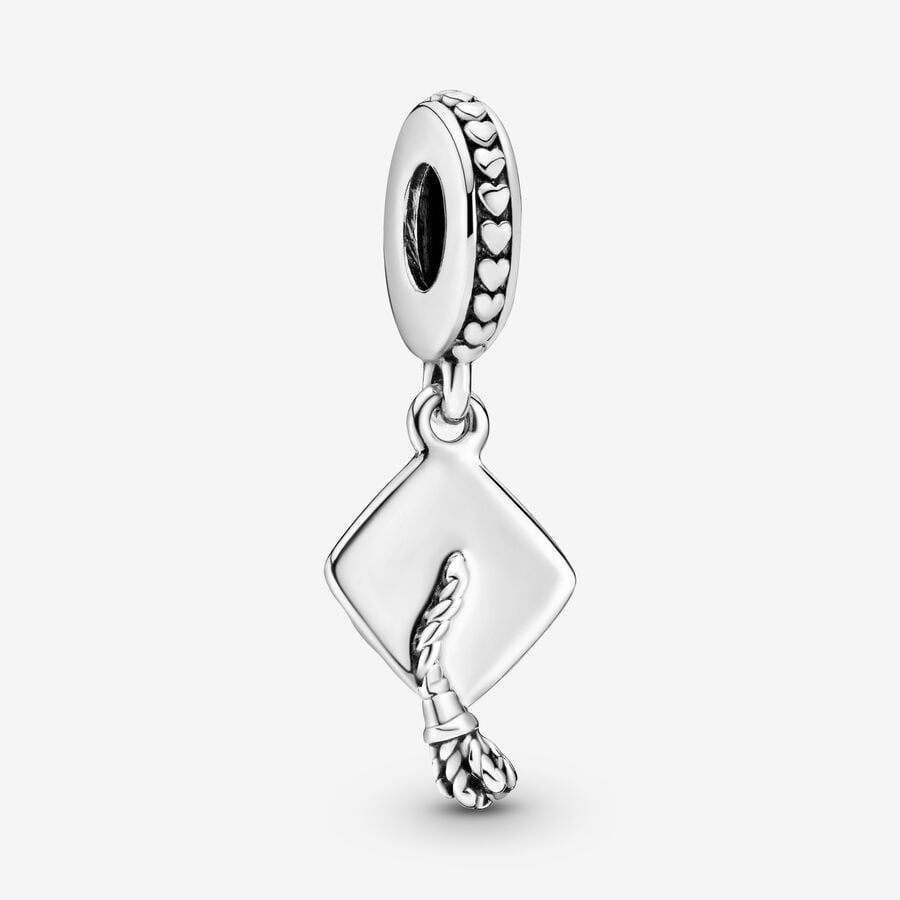 Pandora Graduation Cap Dingla Silver | 875VOEGMQ