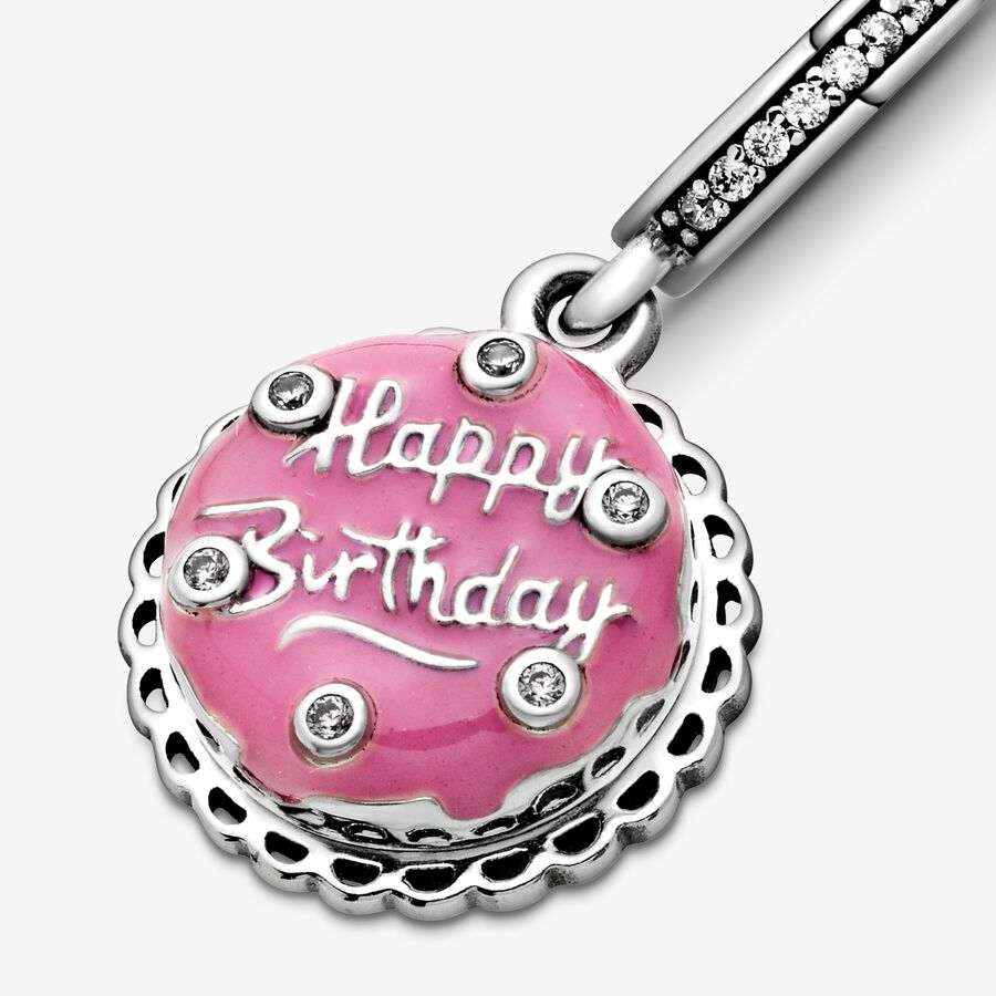 Pandora Happy Birthday To You Berlocker Olika Färger | 413QIMSGA