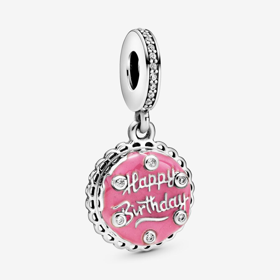 Pandora Happy Birthday To You Berlocker Olika Färger | 567HFSYGT