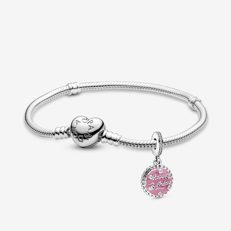 Pandora Happy Birthday To You Berlocker Olika Färger | 567HFSYGT