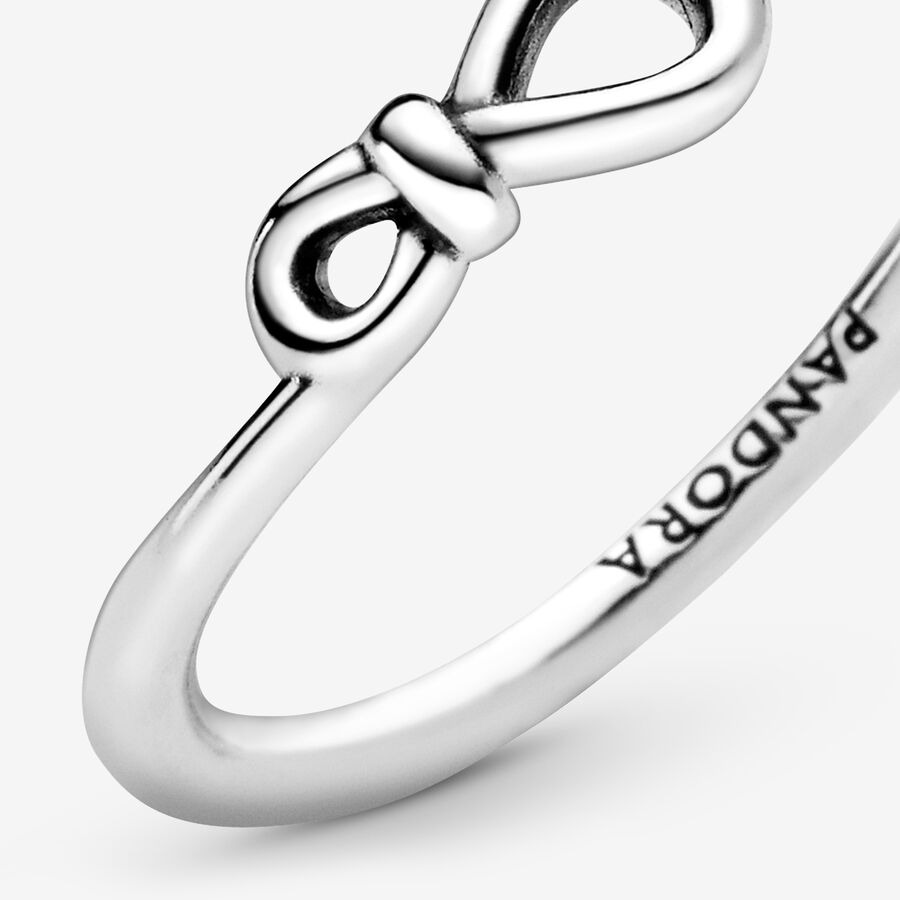 Pandora Infinity Knot Pinky Silver | 613SCBUVX