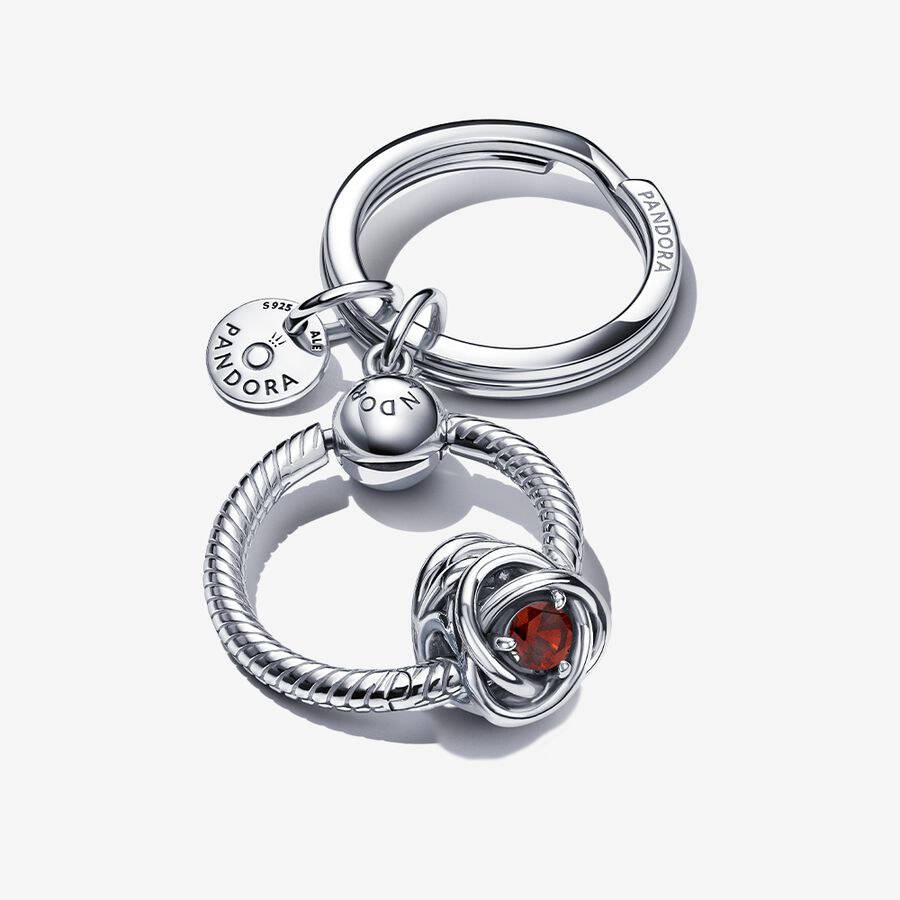 Pandora January Birthday Key Berlocker Olika Färger | 035YHJVKU