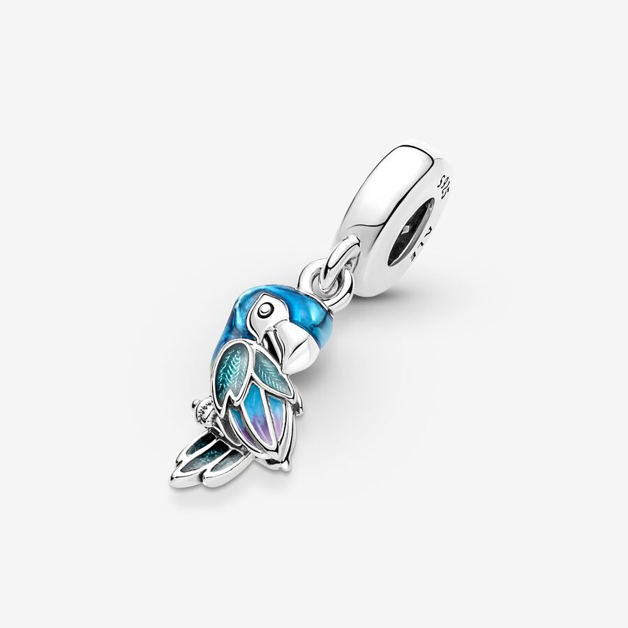 Pandora Jungle Paradise Parrot Dingla Silver | 538ZQYOED