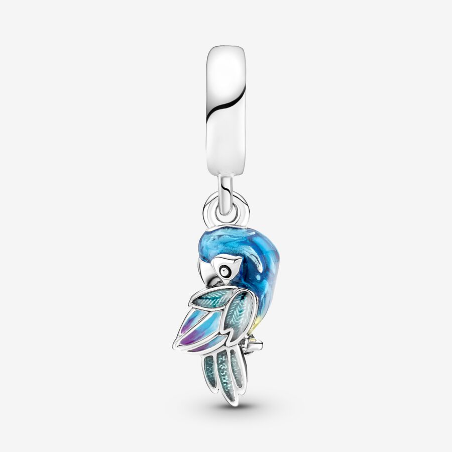 Pandora Jungle Paradise Parrot Dingla Silver | 538ZQYOED