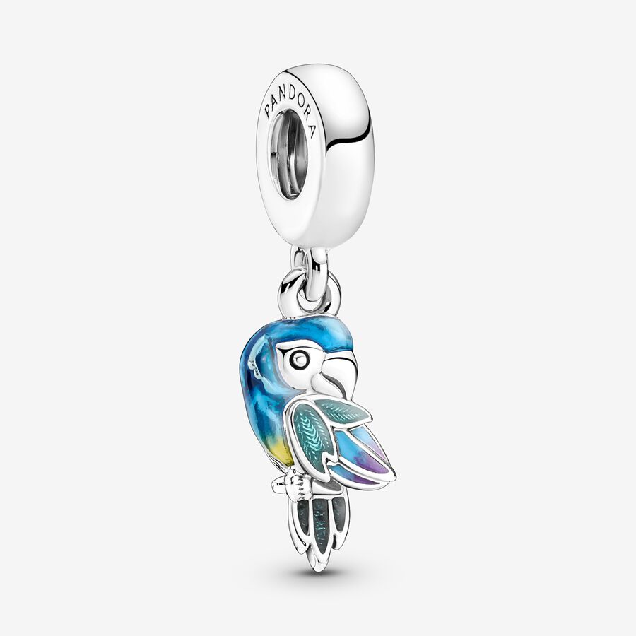 Pandora Jungle Paradise Parrot Dingla Silver | 538ZQYOED