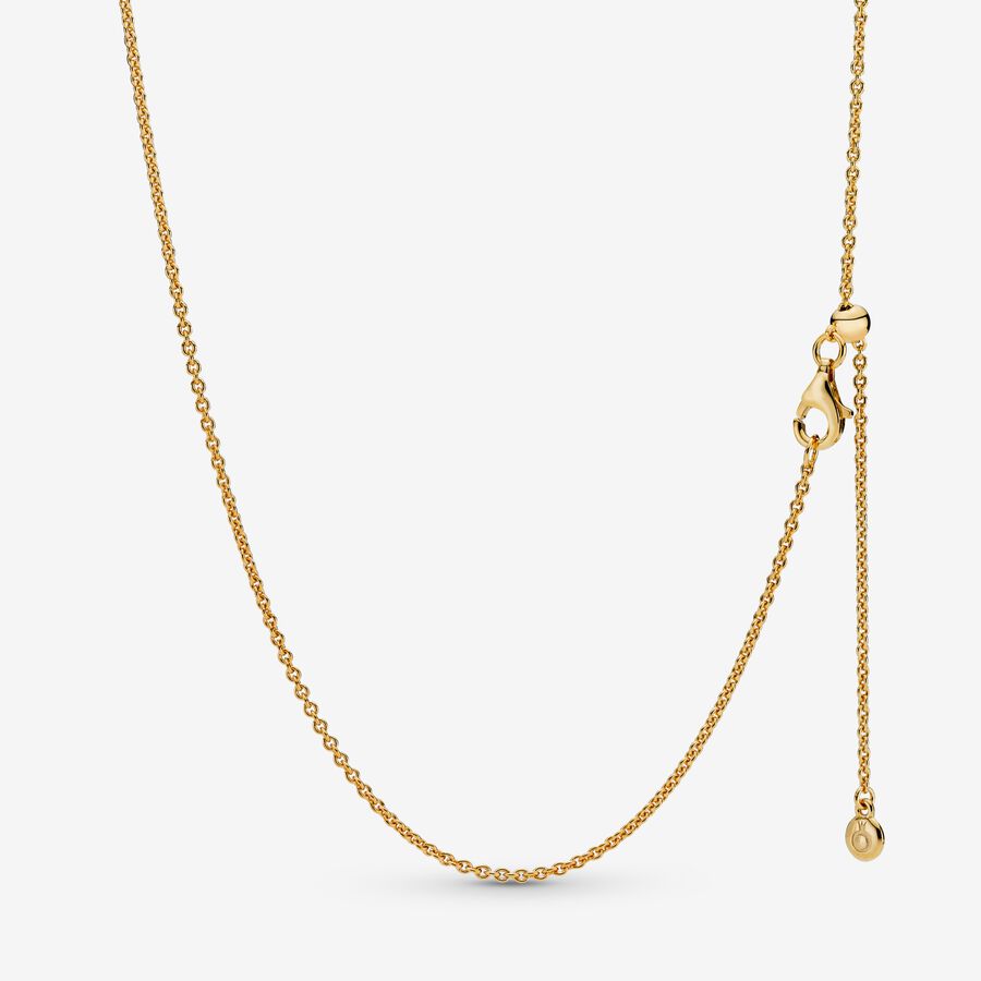 Pandora Klassiska Cable Berlocker Guld | 386ZTSOWN