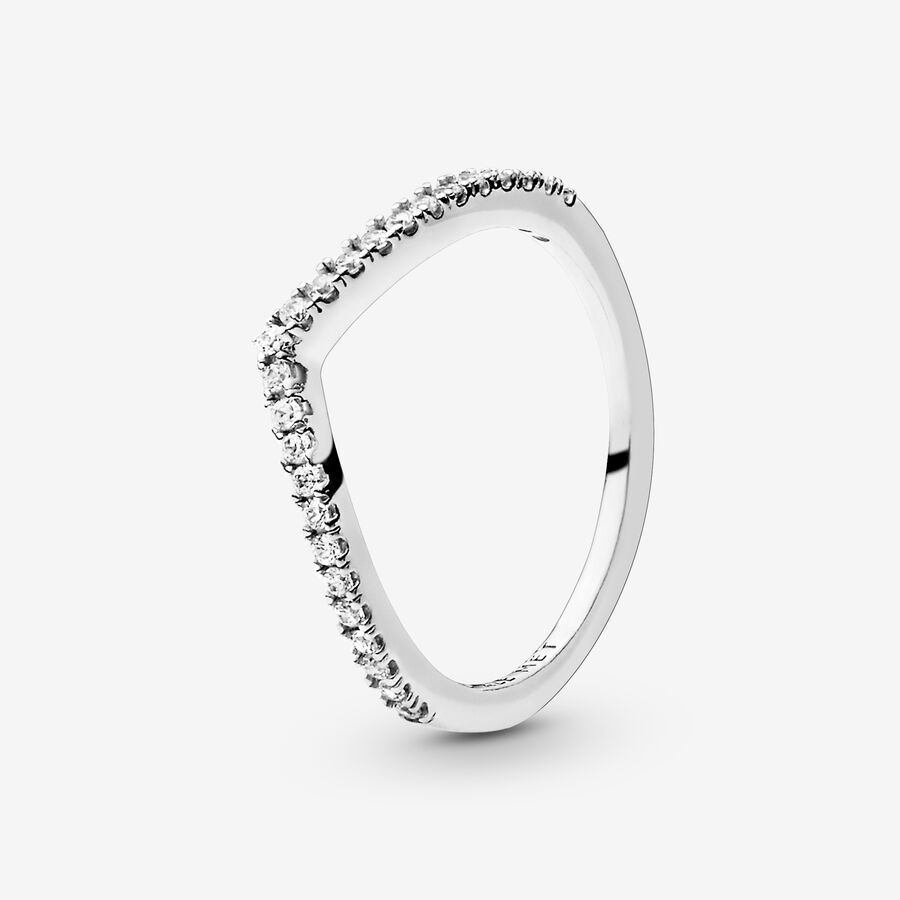 Pandora Klassiska Wishbone Stacking Ring Uppsättningar Olika Färger | 450MIJTOH