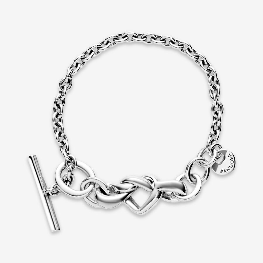 Pandora Knotted Non-Charms Silver | 857XCHRMA