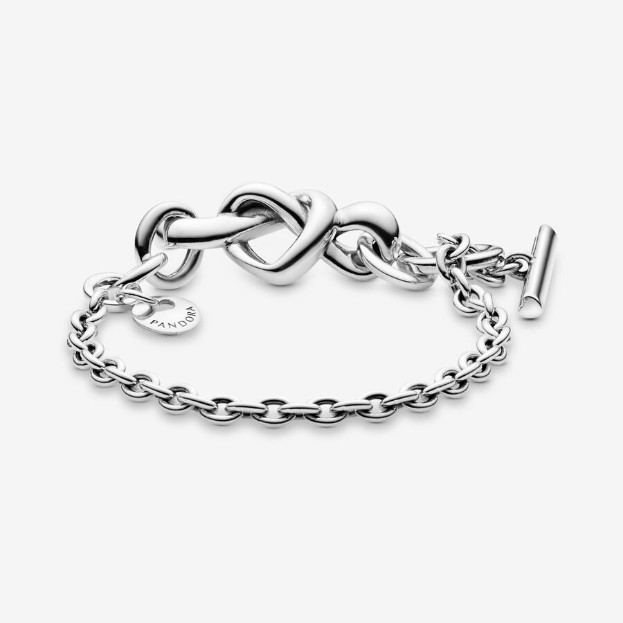 Pandora Knotted Non-Charms Silver | 857XCHRMA