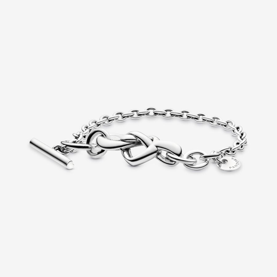 Pandora Knotted Non-Charms Silver | 857XCHRMA