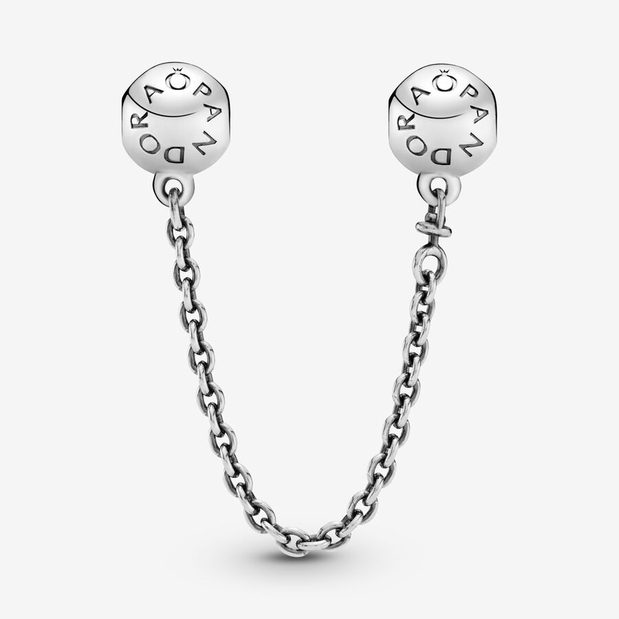 Pandora Logo Safety Silver | 026TBVJOP