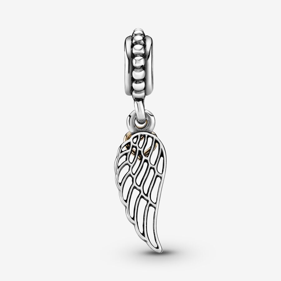 Pandora Love & Guidance Angel Wing Dingla Two-tone | 870LAXCOU