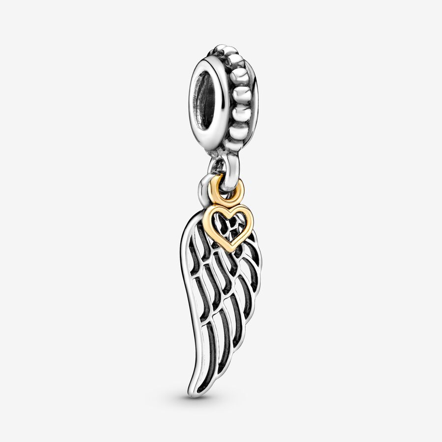 Pandora Love & Guidance Angel Wing Dingla Two-tone | 870LAXCOU