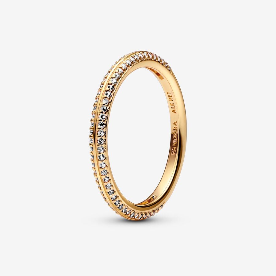 Pandora ME Pave Band Guld | 185BLZEHA