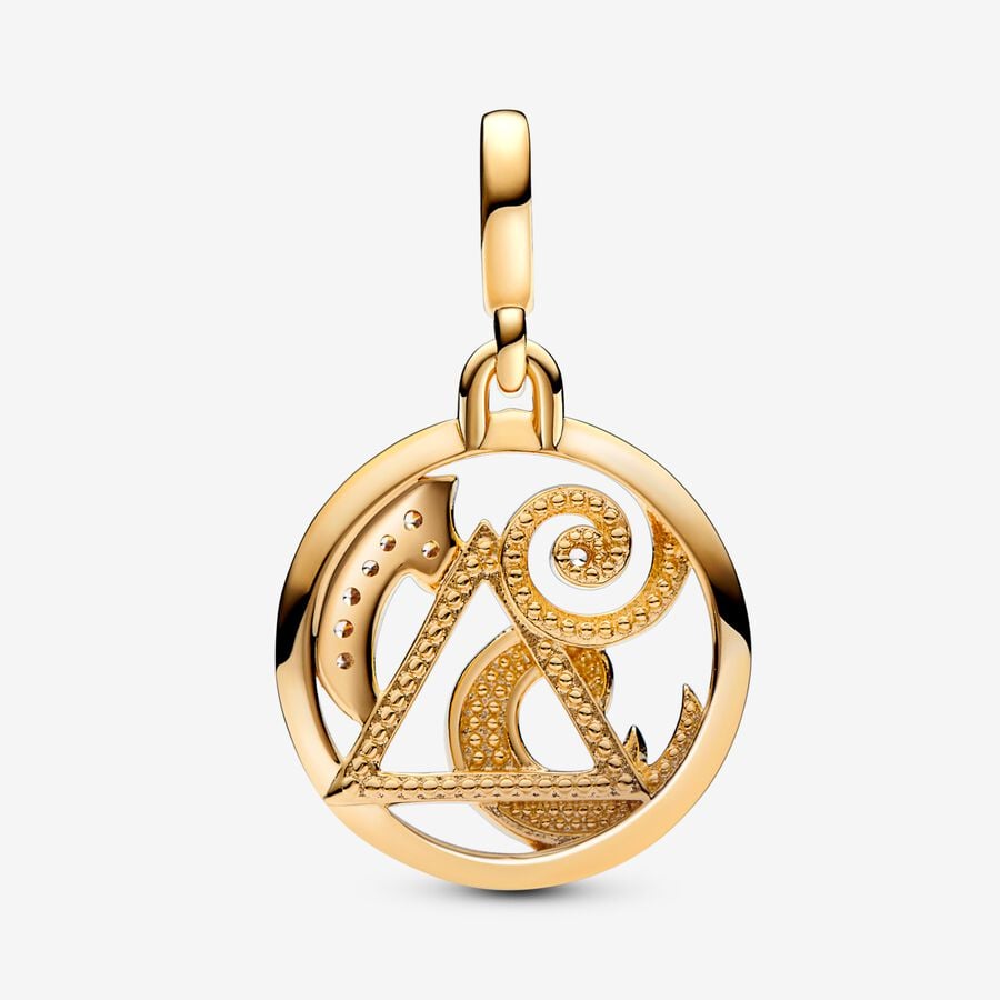 Pandora ME The Elements Medallion Hängen Guld | 312PMQDFS