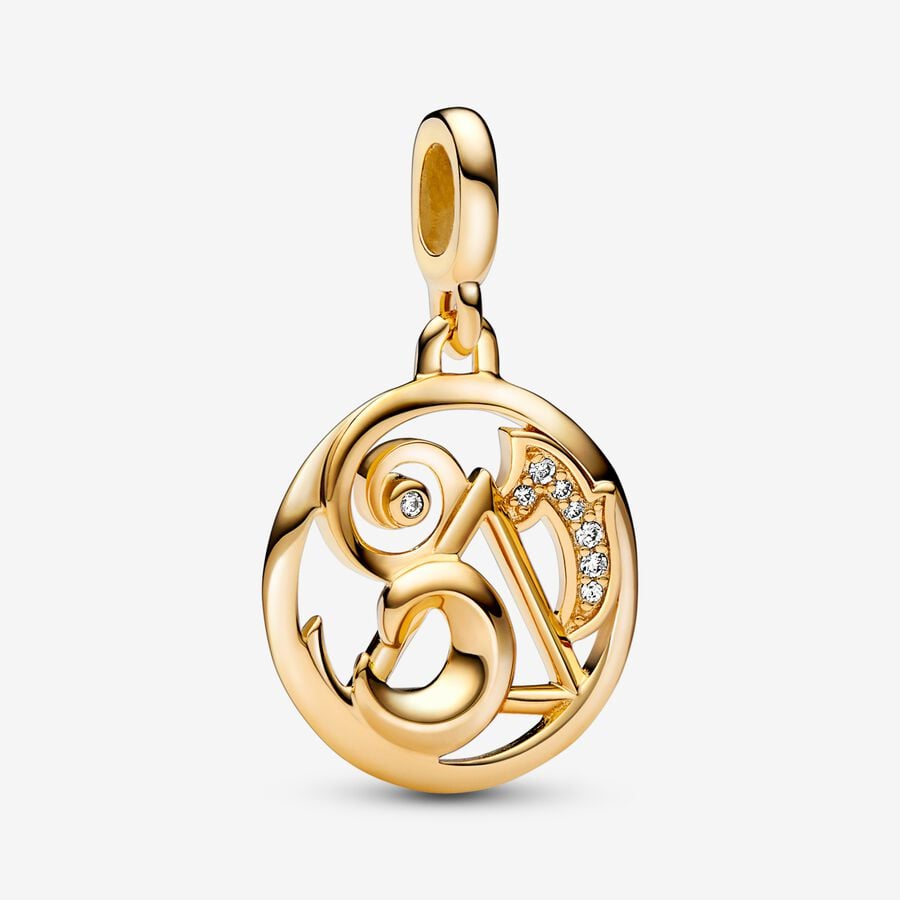 Pandora ME The Elements Medallion Hängen Guld | 312PMQDFS