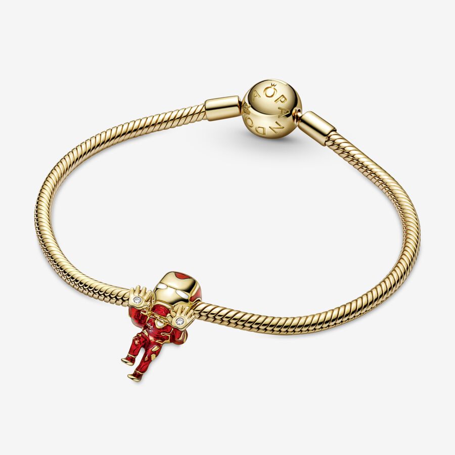 Pandora Marvel Iron Man Berlocker Olika Färger | 369VMNEBJ