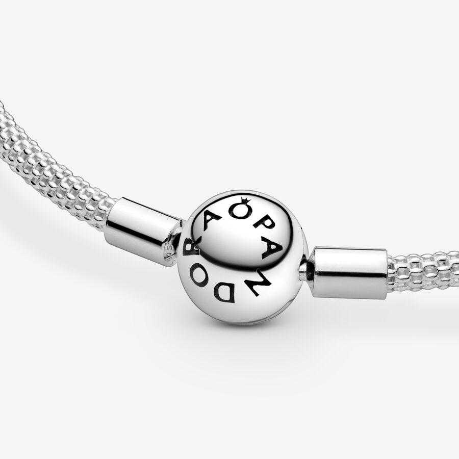 Pandora Mesh Berlocker Silver | 137KNLVPR